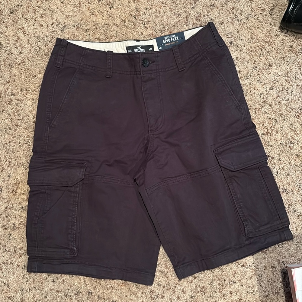 Hollister Men’s Epic Flex 31 W 12” Cargo shorts NWT